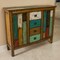 GDF Studio Delaney Antique Multicolor Distressed Wood Storage Cabinet